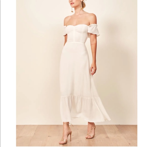 Reformation Dresses & Skirts - Reformation butterfly dress in Ivory, 6